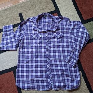 Purple flannel